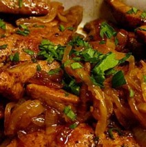 Fegato di vitello alla veneziana – Kalbsleber