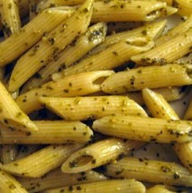 Rigatoni al Pesto – Nudeln mit Pesto