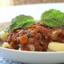 Riccota-Gnocchi mit Tomatensauce