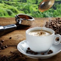 Italien und Kaffee