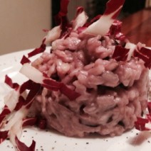 Risotto con radicchio