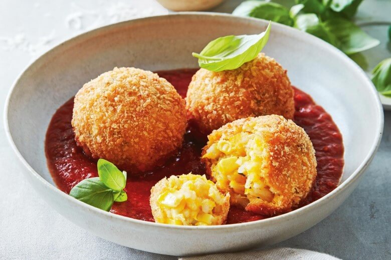 Knusprige Arancini