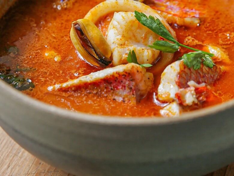 Italienische Suppen - Cacciucco Fischeintopf aus der Toskana