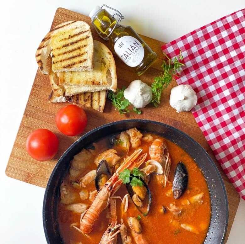 Italienischer Fischeintopf - Cacciucco kochen