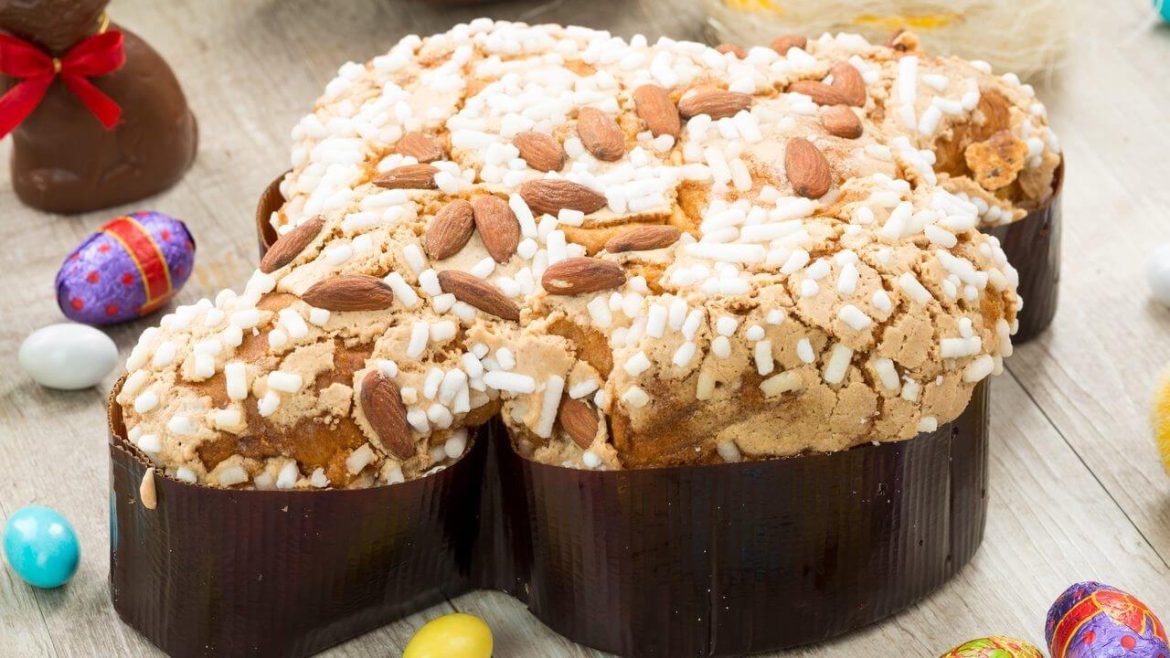 Italienische Osterrezepte - Colomba Kuchen