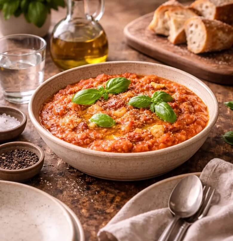 typische Gerichte Cucina Povera - Pasta al pomodoro