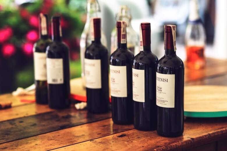 Wein in der Cucina Povera