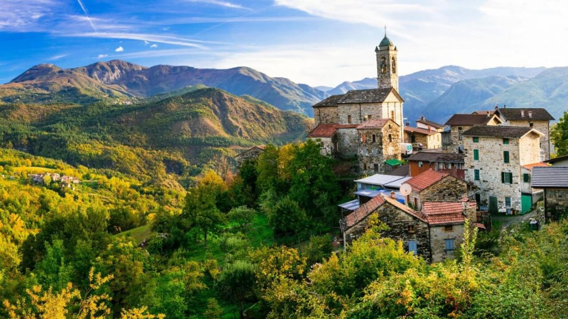 Die Emilia Romagna in Italien