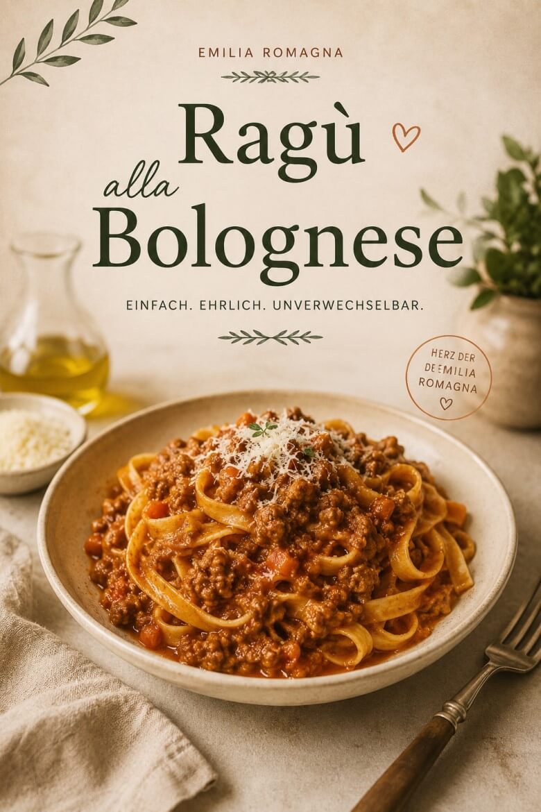 Typische Gerichte der Emilia Romagna - Ragu alla Bolognese