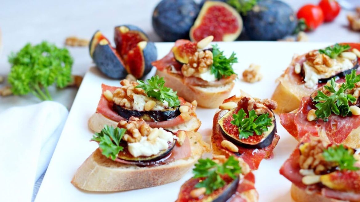 Feigen Crostini - Italienische Rezepte aus Apulien