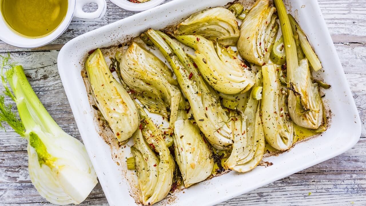 Fenchel überbacken: Original Rezept Finocchi al forno