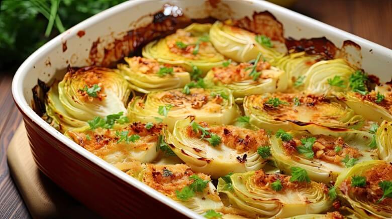 Vegetarisches Fenchelgratin aus Italien