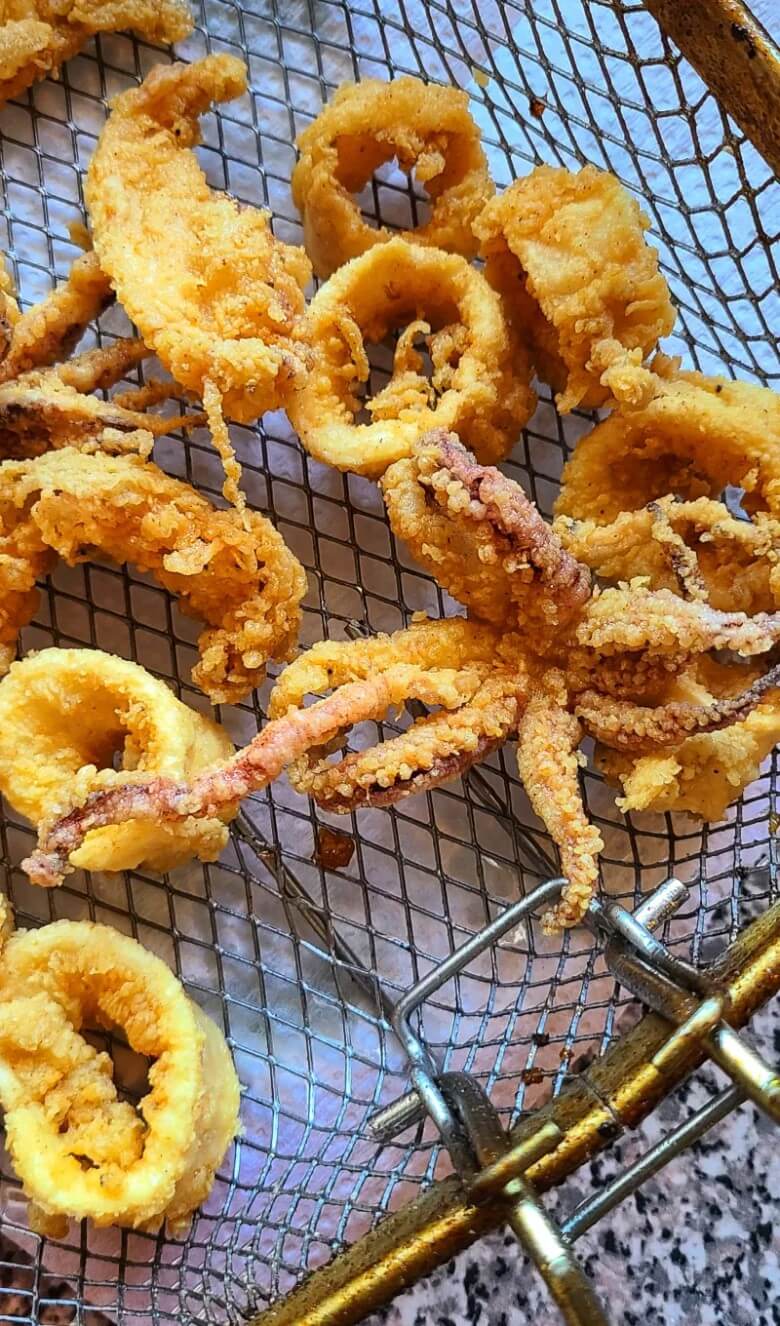 Frittierte Kalamari wie in Italien zubereiten