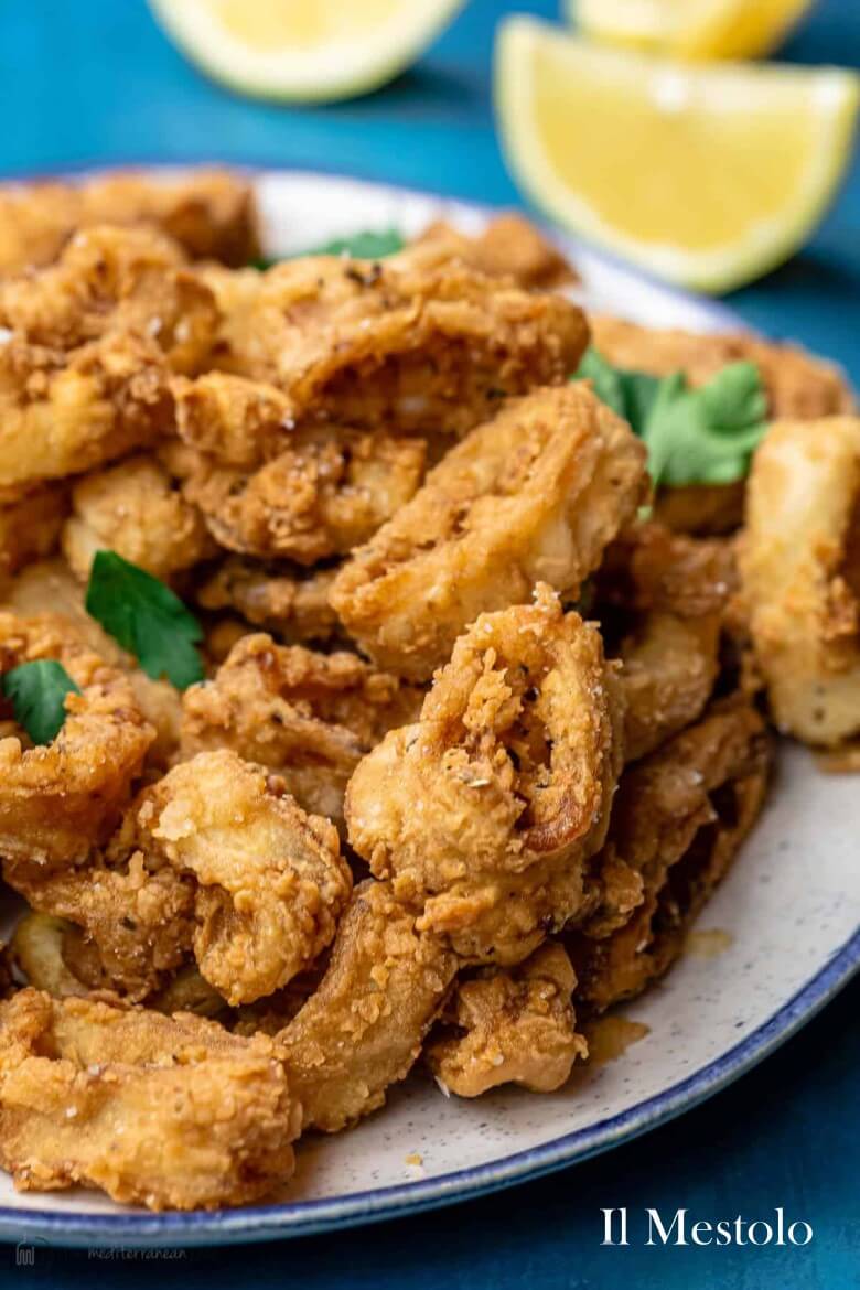 Frittierte Kalamari - Italienische Rezepte