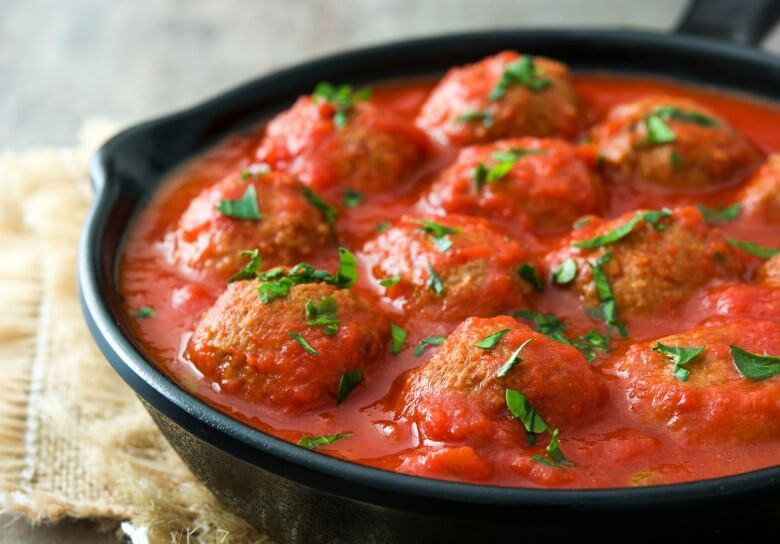 Italienische Rezepte mit Hackfleisch - Polpette di Sugo