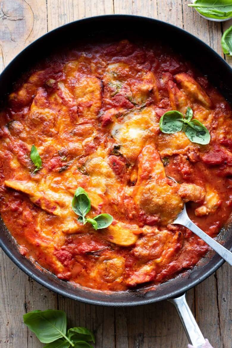 Original-Rezept aus Italien - Hähnchen Sorrentina