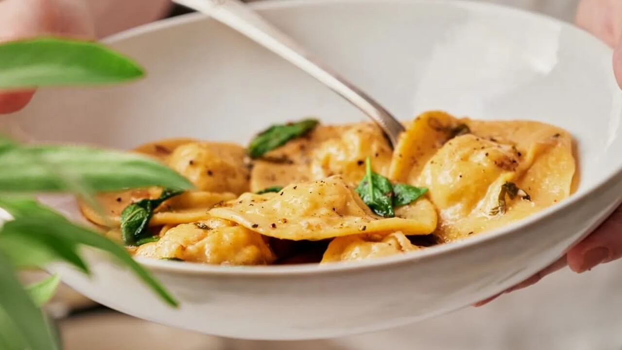 Spinat Ricotta Tortelloni - Original Rezept der italienischen Küche