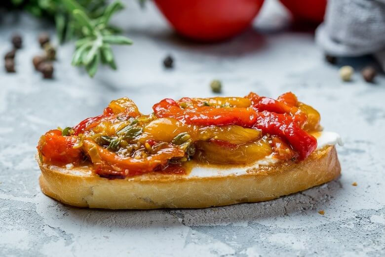 Italienische Küche - Leckeres Crostini