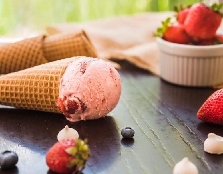 Italienische Süßspeisen - Gelato Artigianale