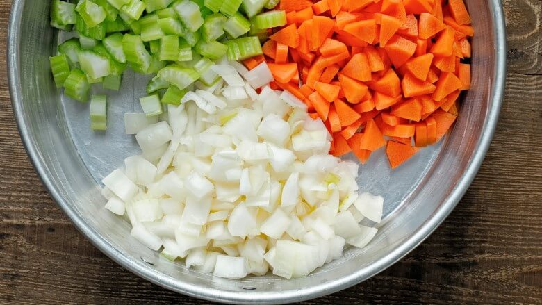 Italienische Koch Hacks - Soffritto