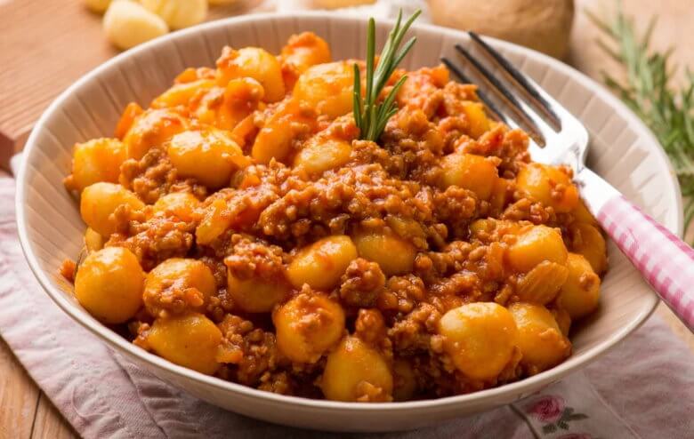 Italienische Rezepte im Winter - Gnocchi di Patate con Ragù