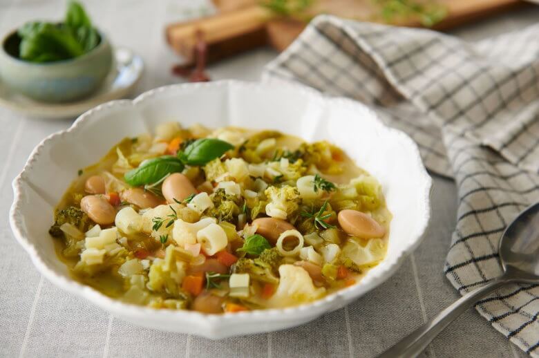 Minestrone im Winter -Minestrone invernale