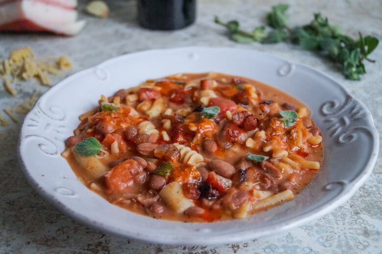 Italienische Wintergerichte - Pasta e Fagioli
