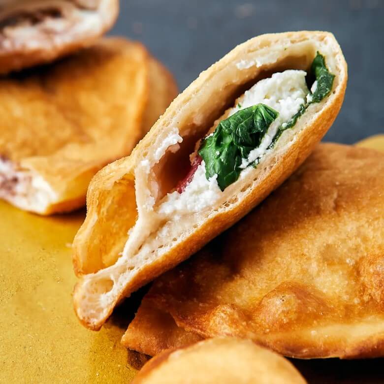 Italienisches Streetfood - Panzerotti