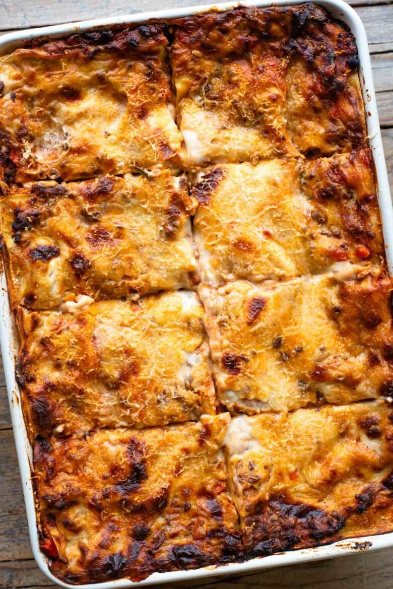 Italienisch kochen - Lasagne mit Lamm-Ragout
