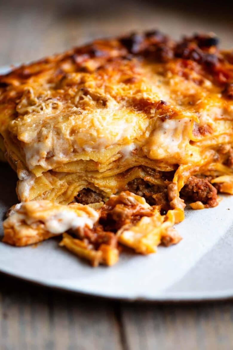 Rezept für italienische Lamm-Lasagne