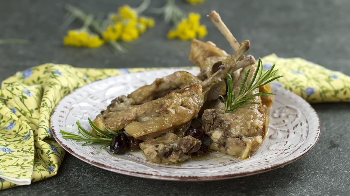 Lamm mit Oliven: Original Rezept