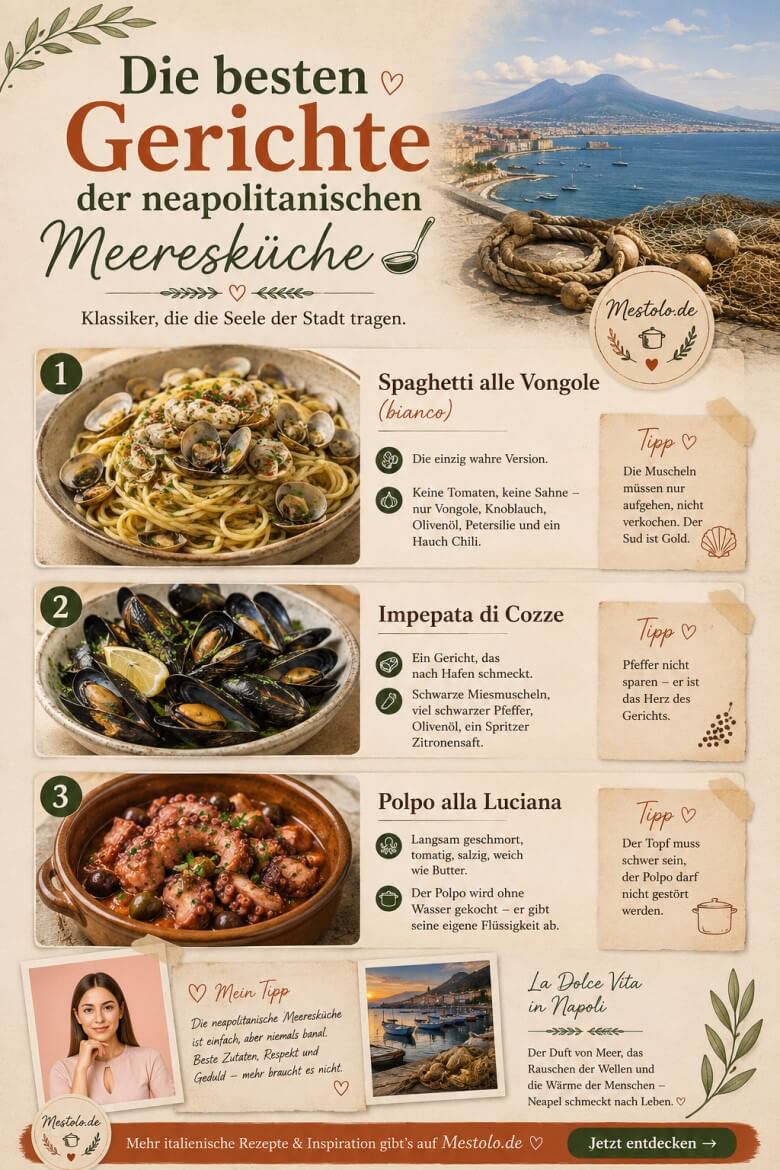 neapolitanische Fischküche erklärt
