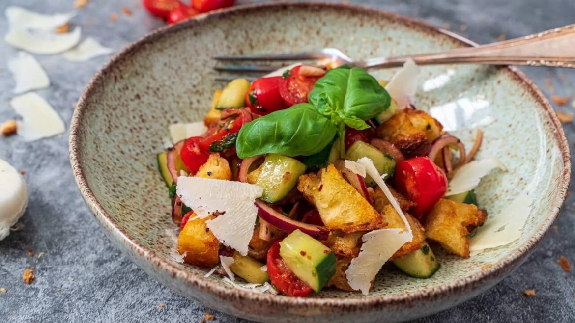 Panzanella: Vegane Rezepte der italienischen Küche