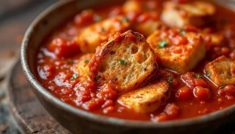 Schritt für Schritt Pappa al Pomodoro kochen