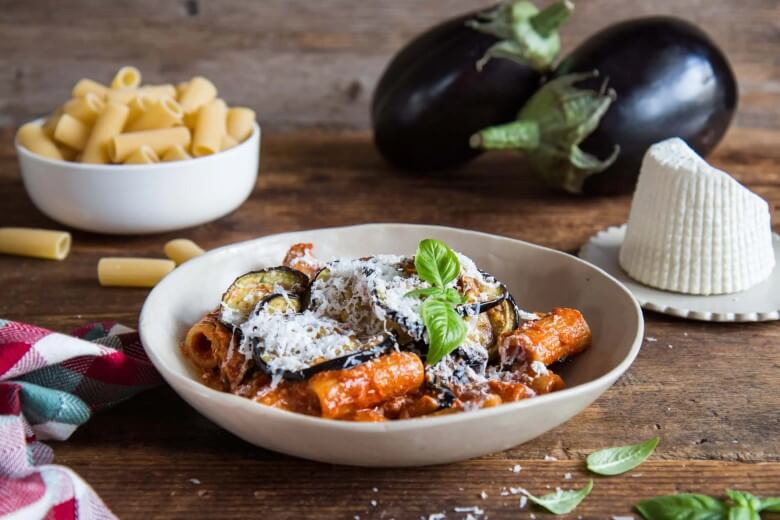 Sizilianische Rezepte - Pasta alla Norma