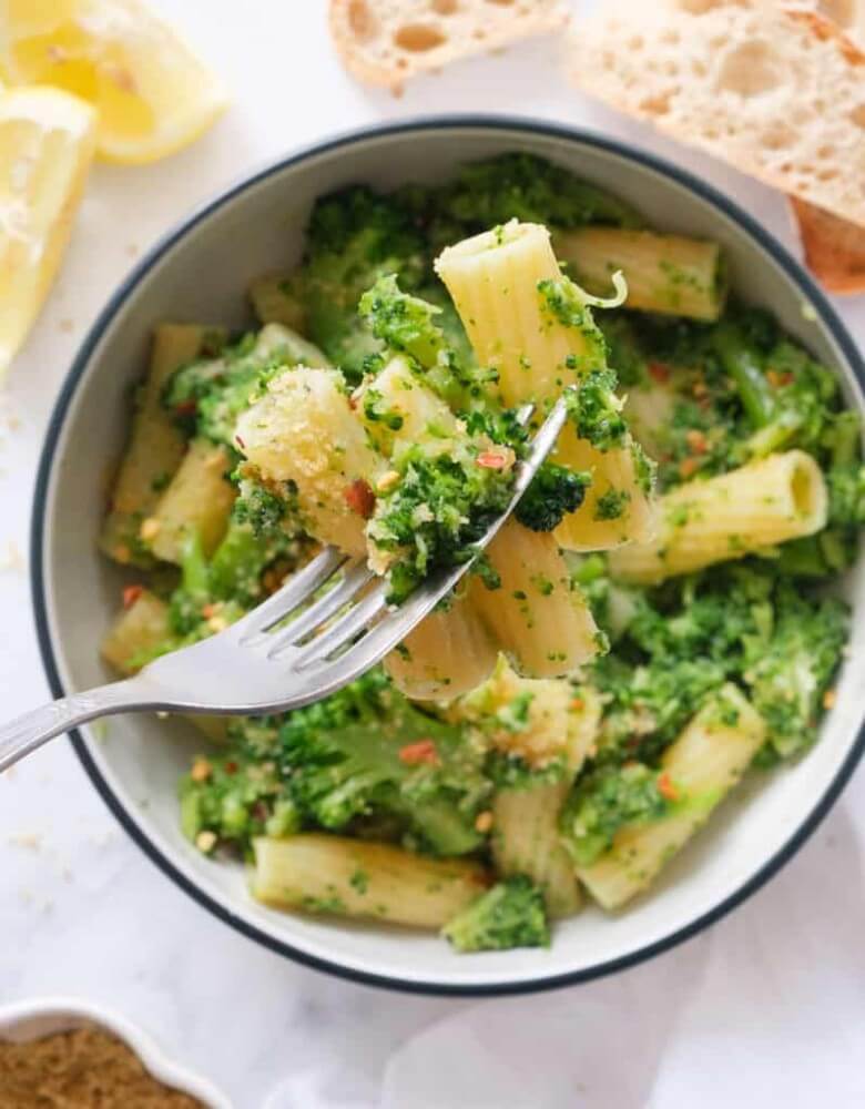 Pasta mit Broccoli - Schritt für Schritt Anleitung