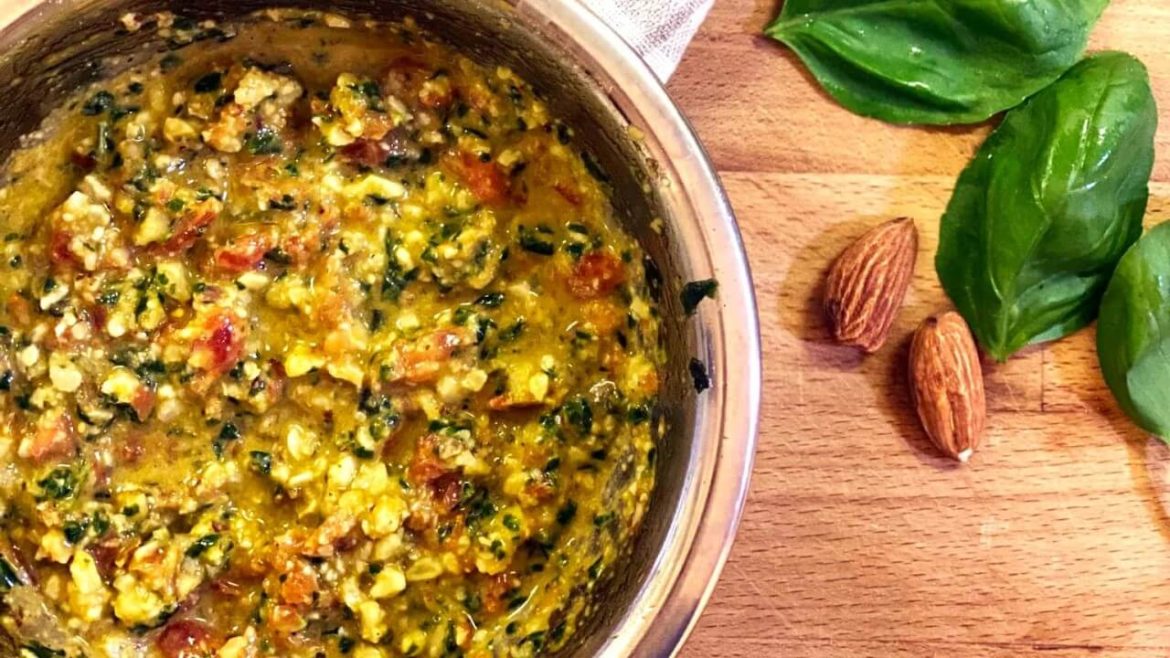 Rezept für Pesto alla Trapanese