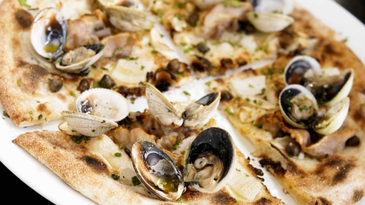 Pizza mit Muscheln: Rezept für Pizza alle vangole