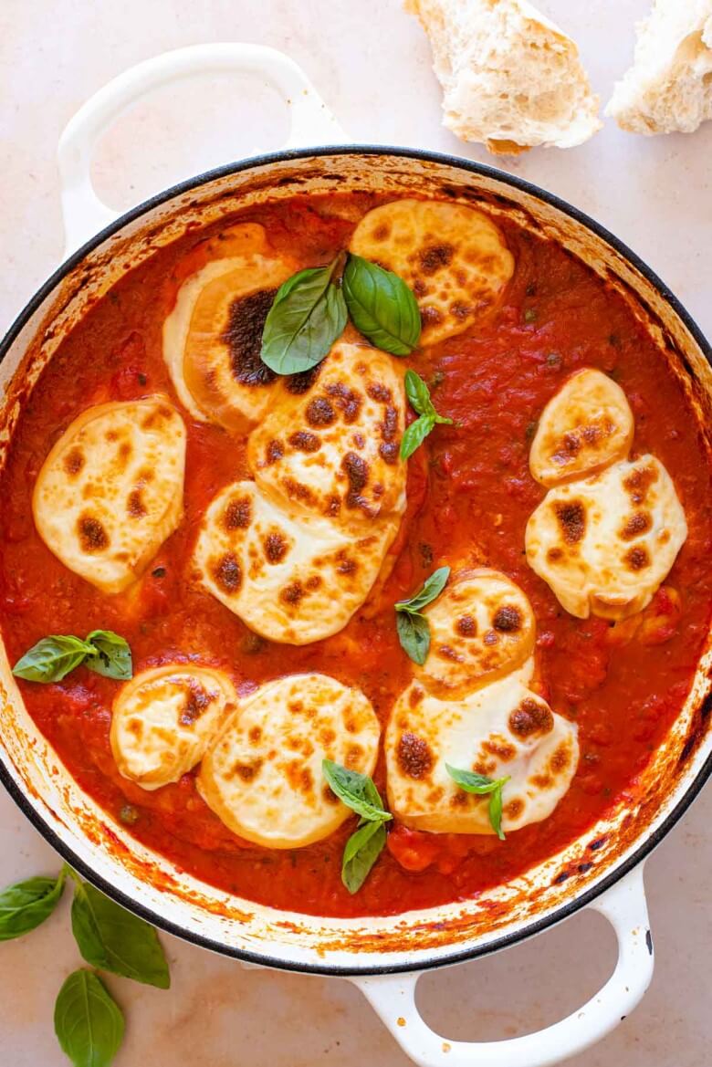 Italienische Rezepte - Pizzaiola Schritt für Schritt kochen