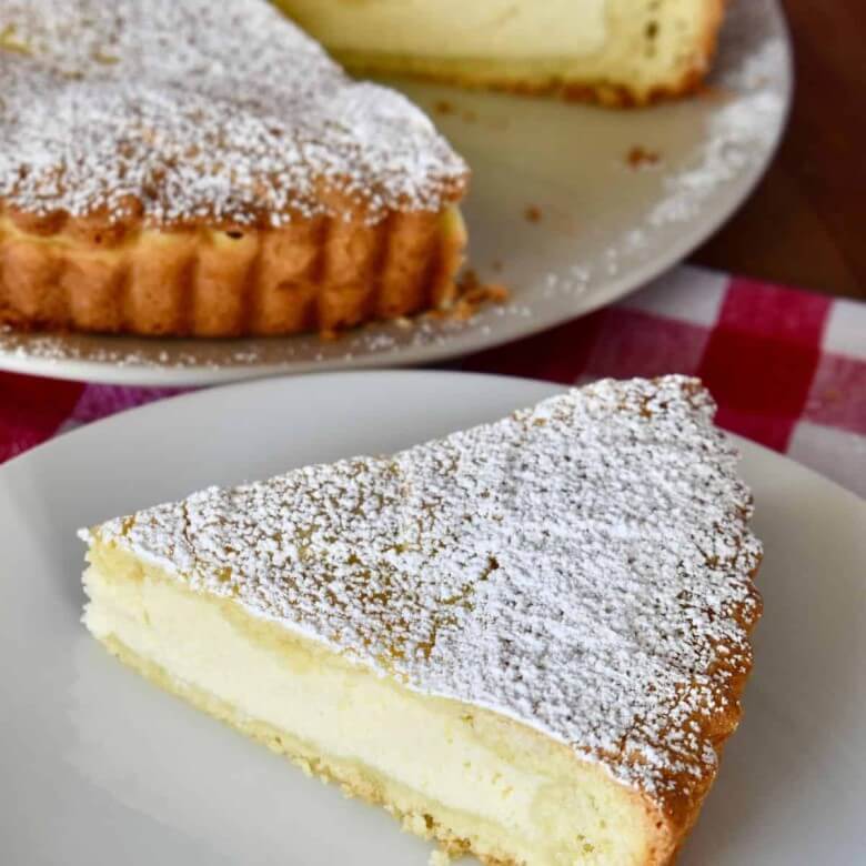 Italienischer Kuchen - Ricotta-Käsekuchen