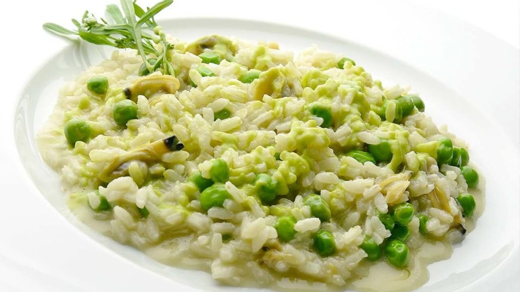 Erbesnrisotto Rezept Risi e Bisi