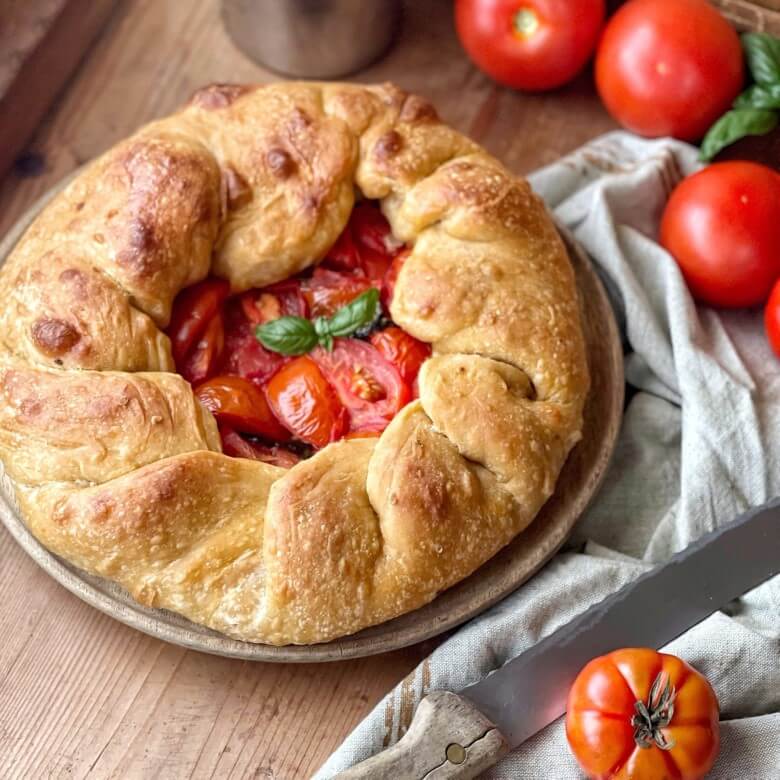 Mustazzeddu – sardische Tomatenfocaccia aus Iglesias