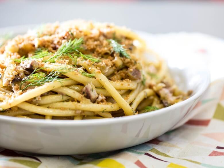 authentische sizilianische Küche - Pasta con le Sarde