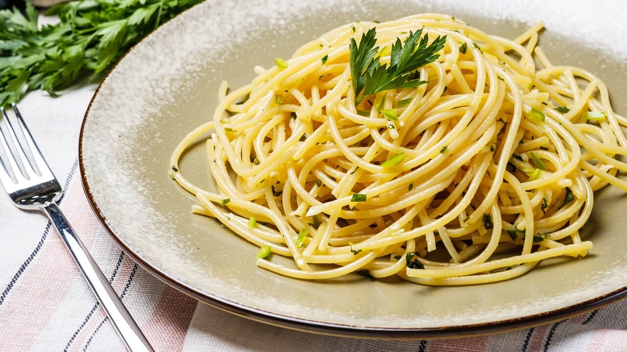 Spaghetti aglio e Olio Original Rezept