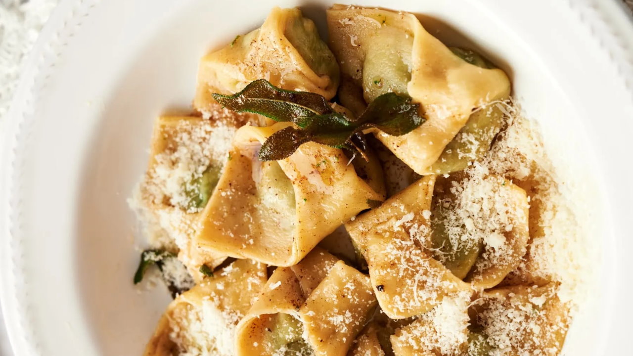 Spinat Ricotta Tortelloni - Original Rezept der italienischen Küche