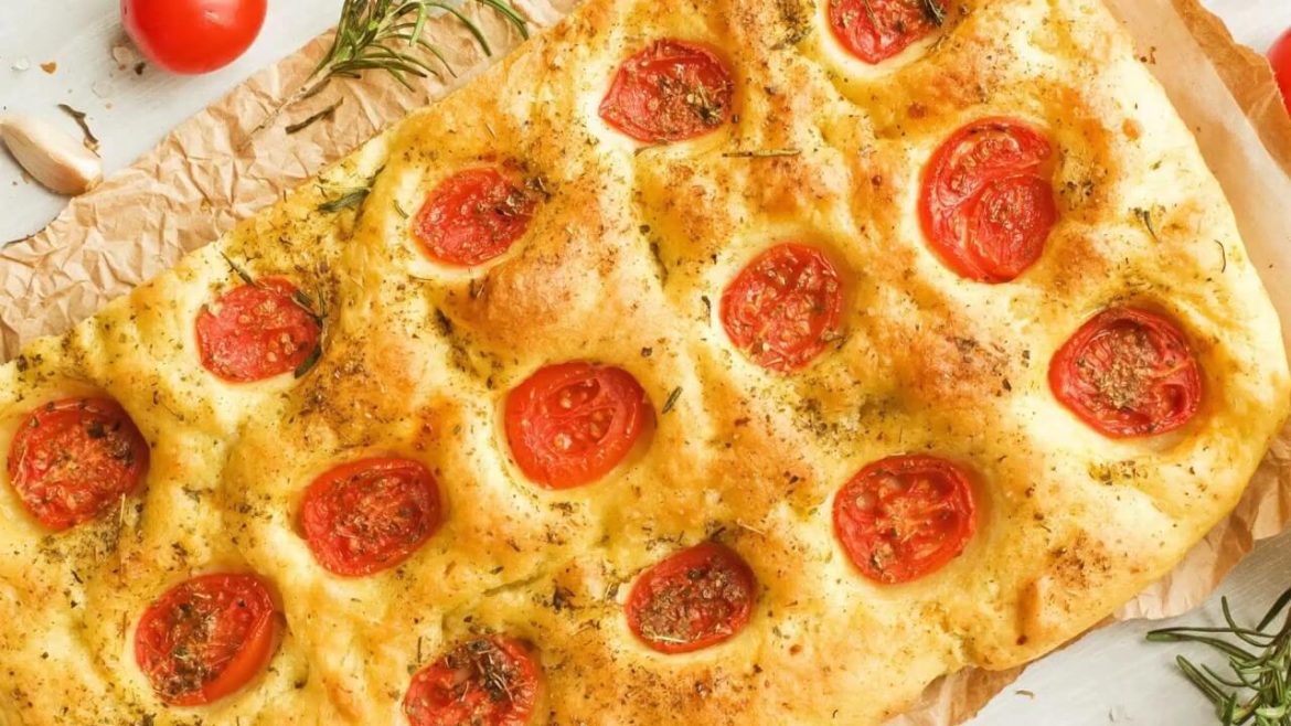 Tomaten-Focaccia - Originalrezept aus Italien