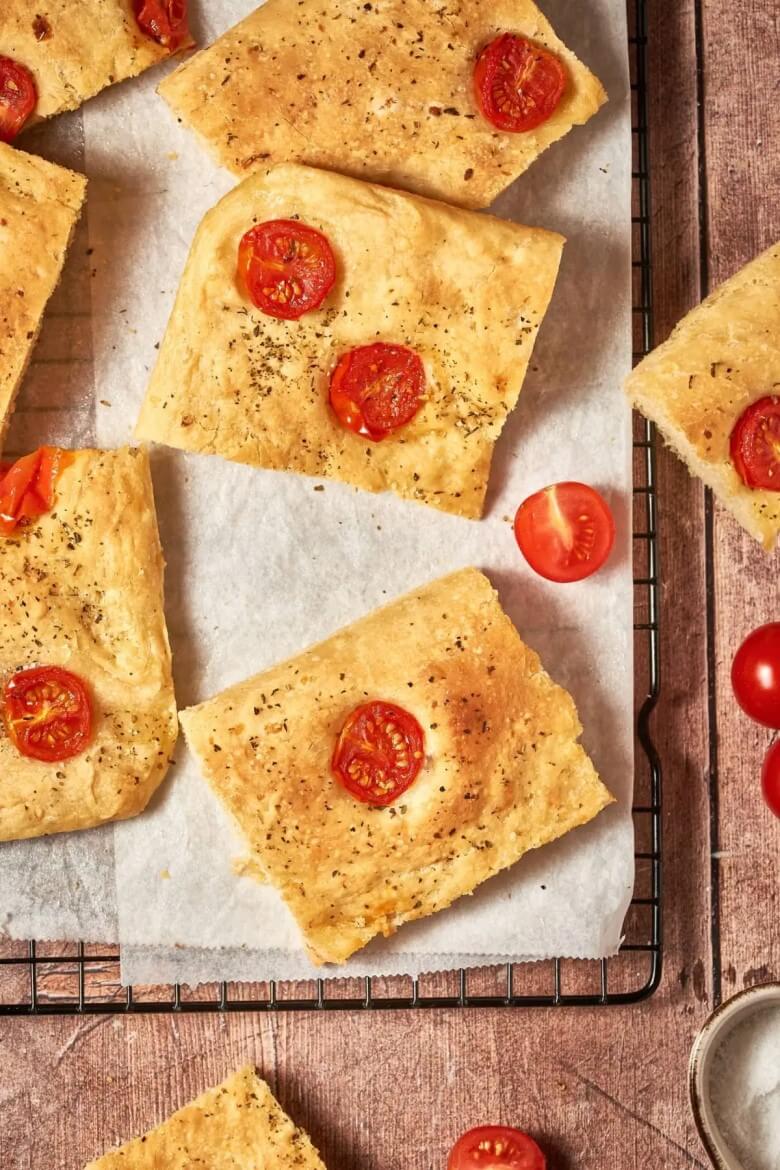 Tomaten-Focaccia - Italienische Gerichte bei Mestolo.de