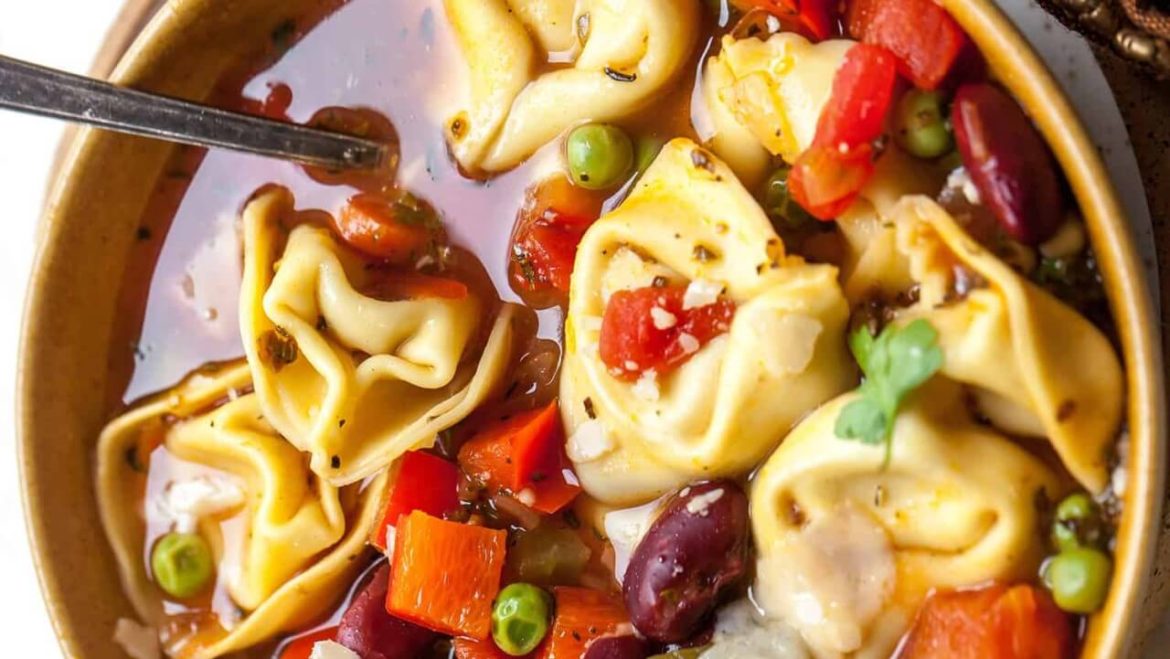 Tortellinisuppe - Herbst Rezept aus Italien