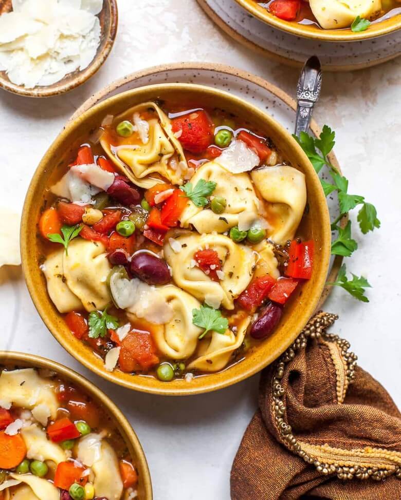 Tortellinisuppe - Herbstrezept aus Italien