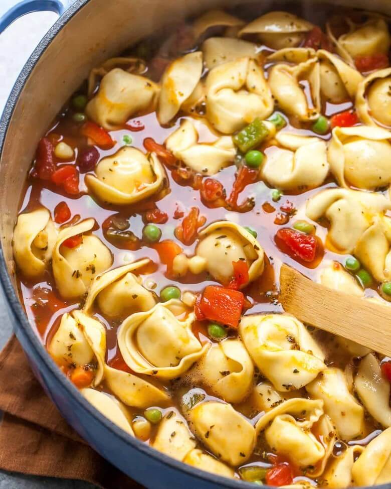 Herbstrezepte aus Italien - Suppe mit Tortellini